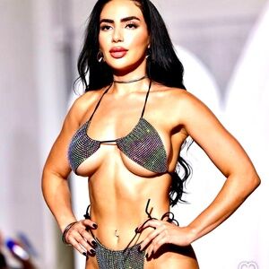 Sbovia Crystal Beach Black Rainbow Swimsuit